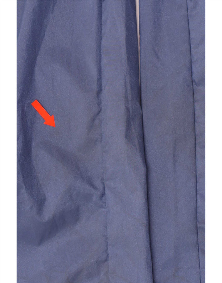 Rodeo Mens Workwear Mono Con Capucha Nylon Color Block Azul Medio