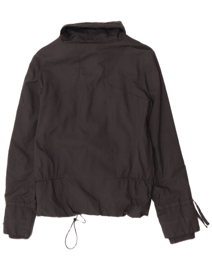 Nike Damen Windjacke UK 8/10 Small Schwarz Nylon