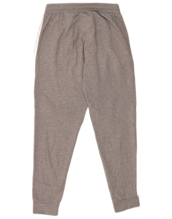 Pantaloni da tuta da donna Adidas Joggers UK 12 Cotone chiazzato grigio medio