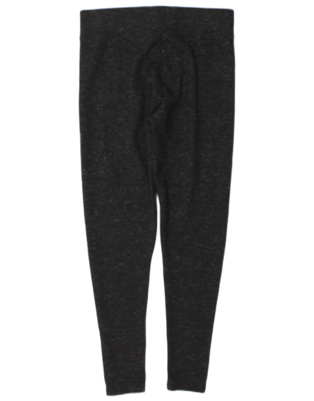 Marks & Spencer Womens Leggings UK 12 Medium W28 L27 Black Flecked