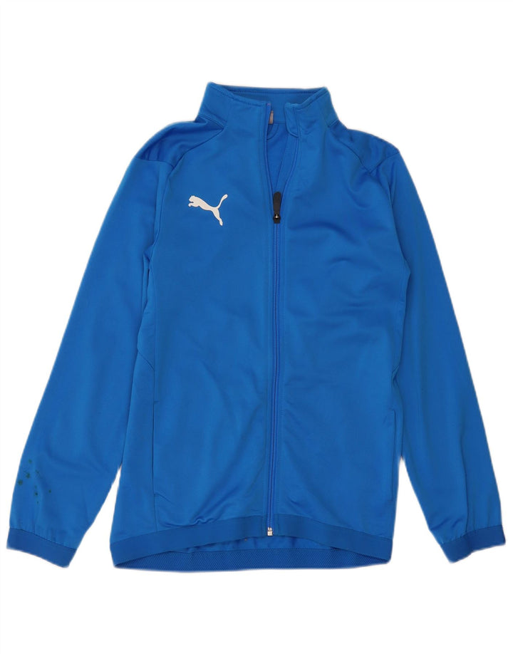 Puma Træningsdragt Topjakke til drenge 13-14 år Blå Polyester