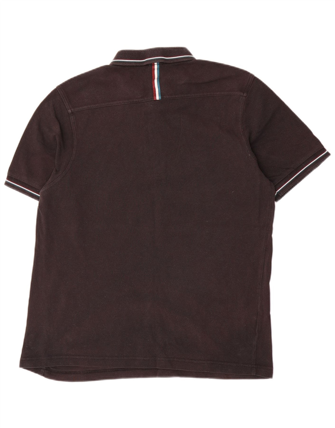 Fred Perry Mens Slim Fit Polo Shirt Large Black Cotton