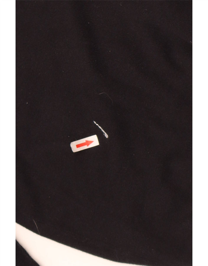 O'Neill Mens V-Neck Jumper Sweater Large Black Cotton