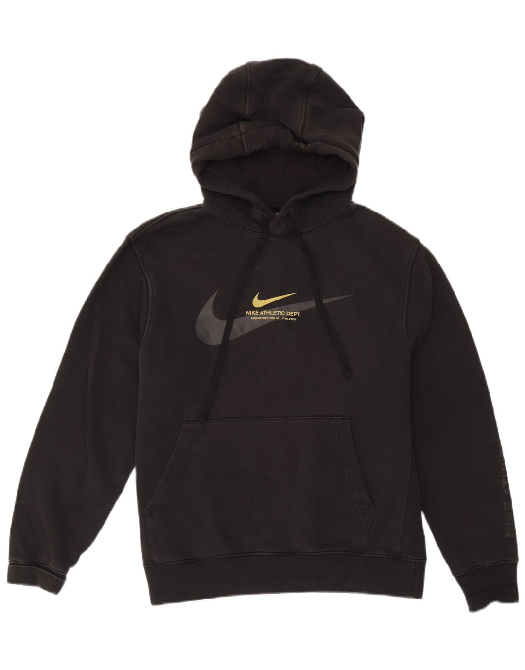 NIKE Grafisk hættetrøje til mænd mellem sort bomuld
