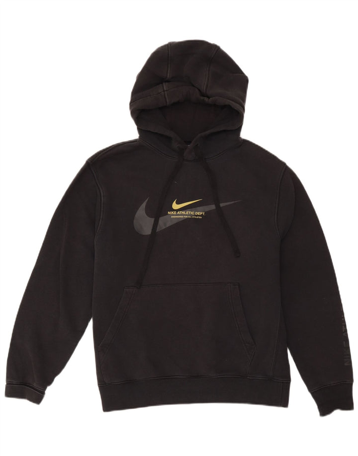 NIKE Grafisk hættetrøje til mænd mellem sort bomuld