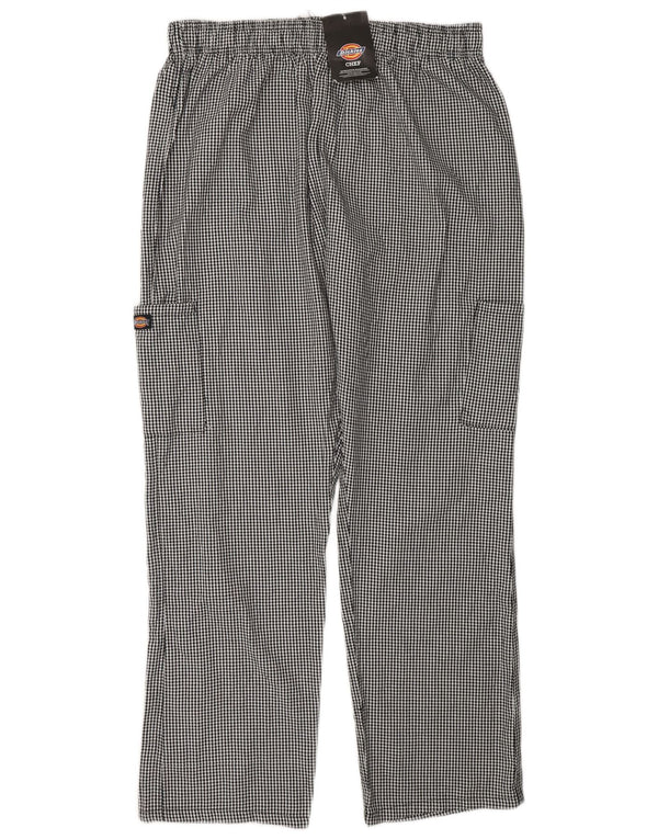 Мужские брюки-карго Dickies XL W38 L32, черные, полиэстер с узором «гусиные лапки»