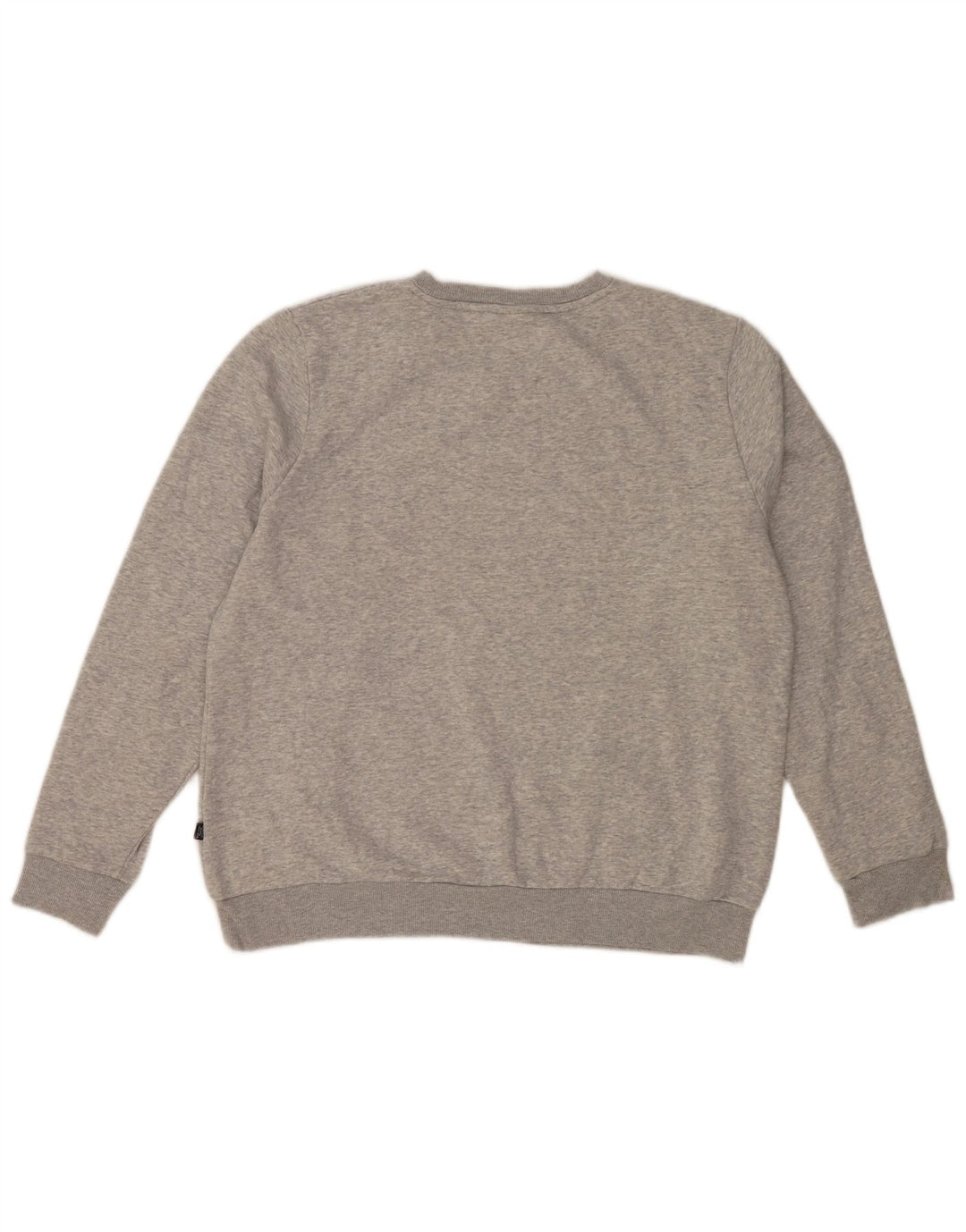 Puma Mens Graphic Sweatshirt Jumper XL Grey Flecked Cotton