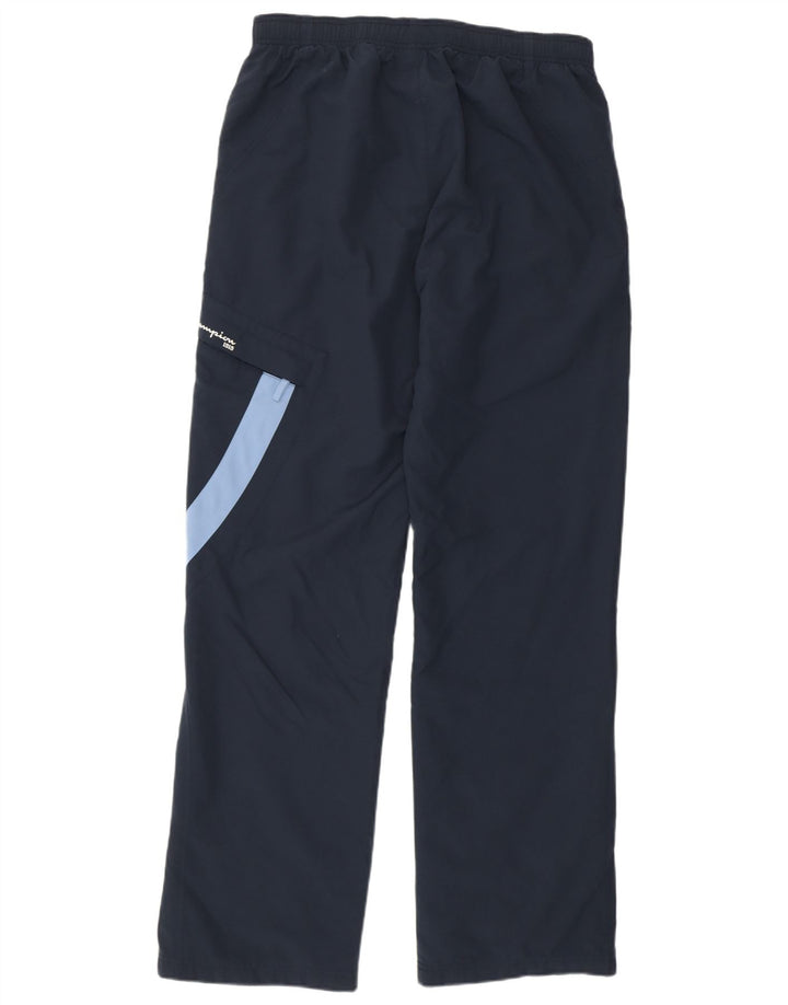 Champion Herre træningsdragt Bukser Large Navy Blue Colourblock Polyester