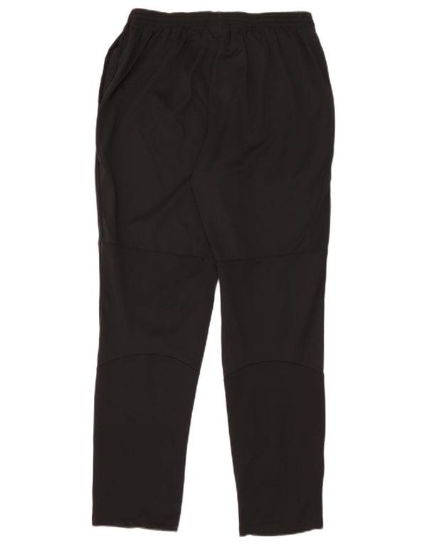 Nike Mens Dri Fit Tracksuit Trousers Large Black Polyester