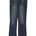 CALVIN KLEIN Jeans bootcut moderni da donna W30 L30 cotone blu navy