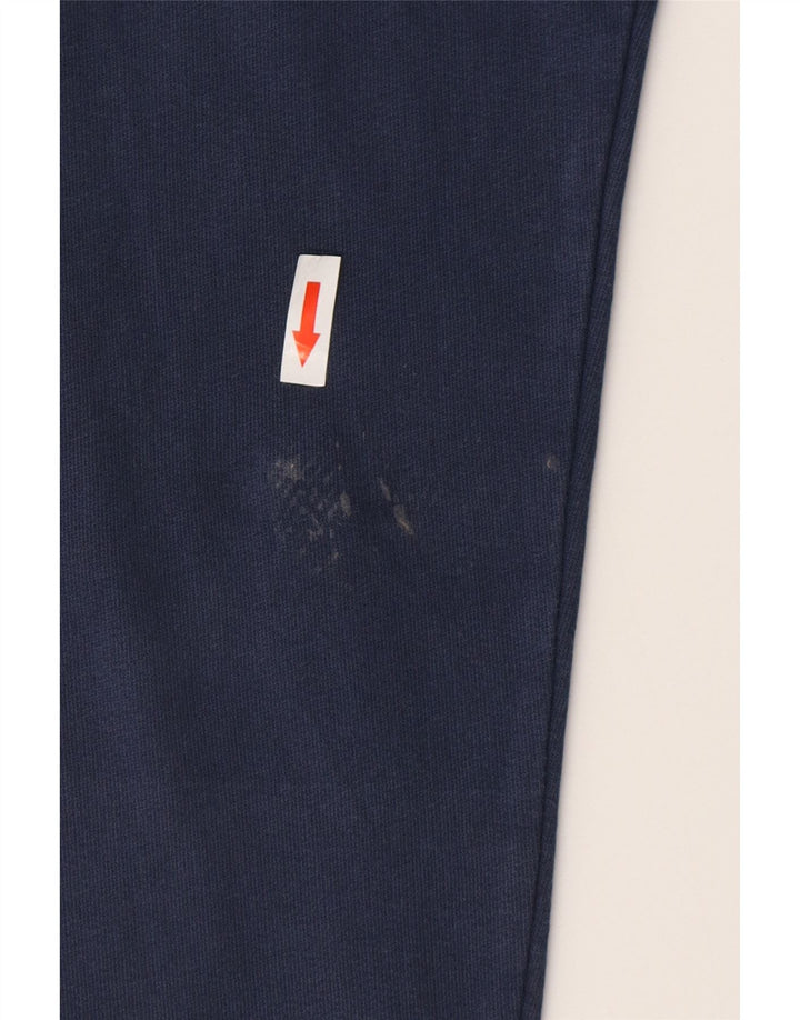 Felpa con grafica da uomo VANS, piccola, in cotone blu navy