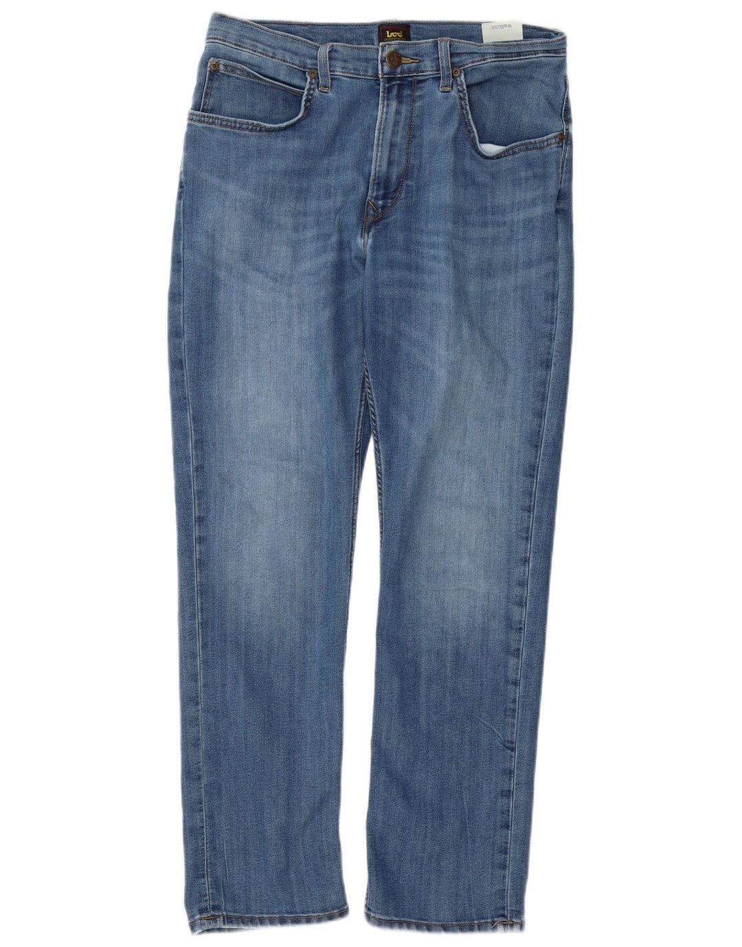 Lee Mens Brooklyn Straight Straight Jeans W33 L30 Blue