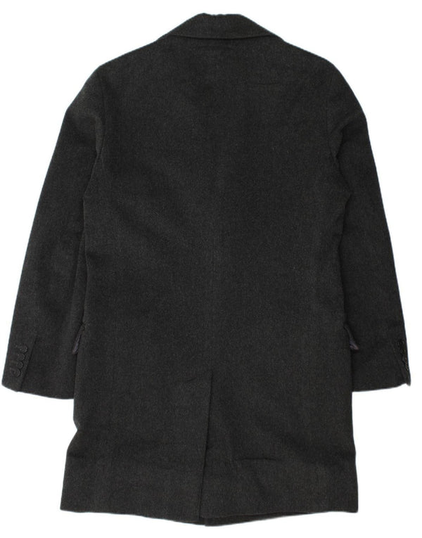 GIANFRANCO FERRE Mens Overcoat IT 50 Large Grey Wool