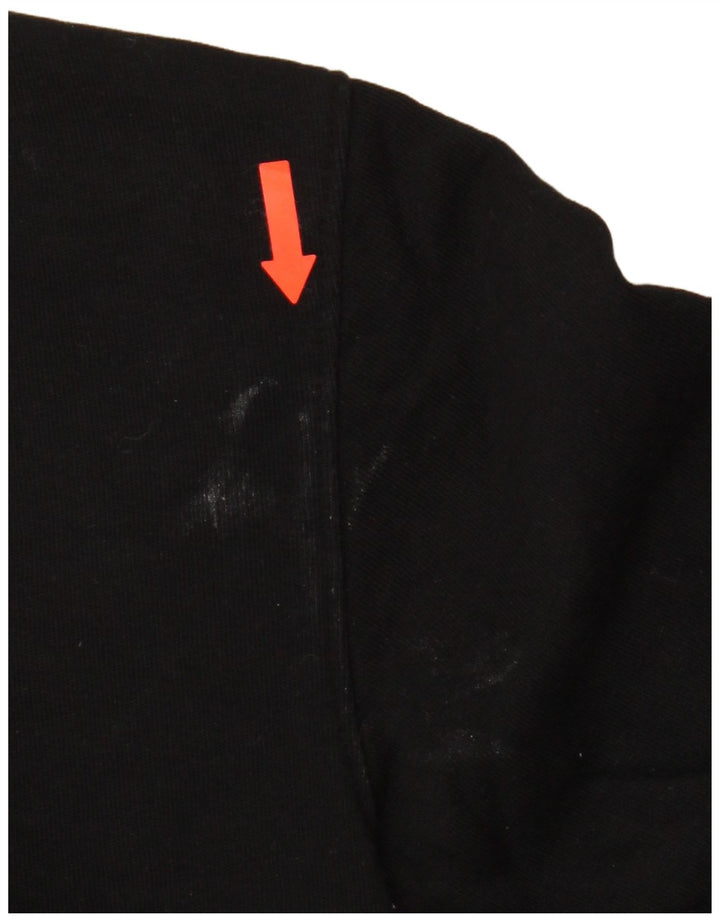 Maglione maglione girocollo con grafica da donna Ted Baker taglia 2 piccolo nero