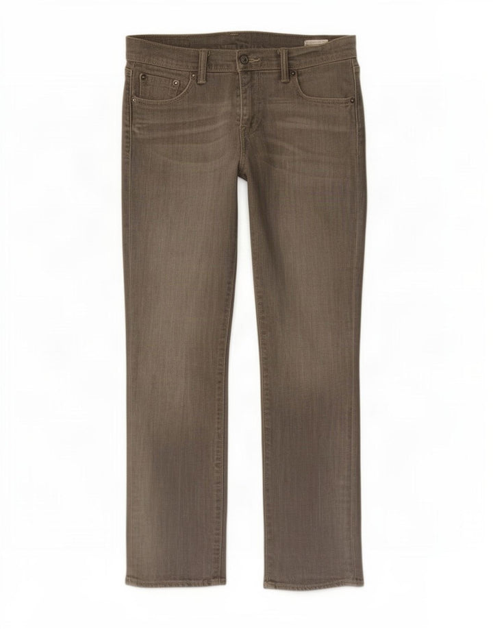Мужские джинсы Levi's 511 Slim W30 L30 Серые хлопковые