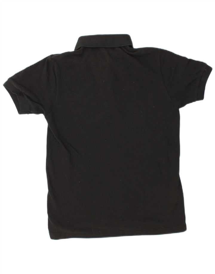 Lacoste Boys Polo Shirt 13-14 Years Black Cotton