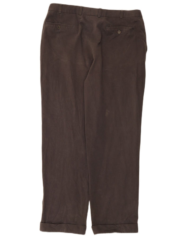 Pantaloni chino dritti Marks & Spencer da uomo St. Michael W36 L31 grigi
