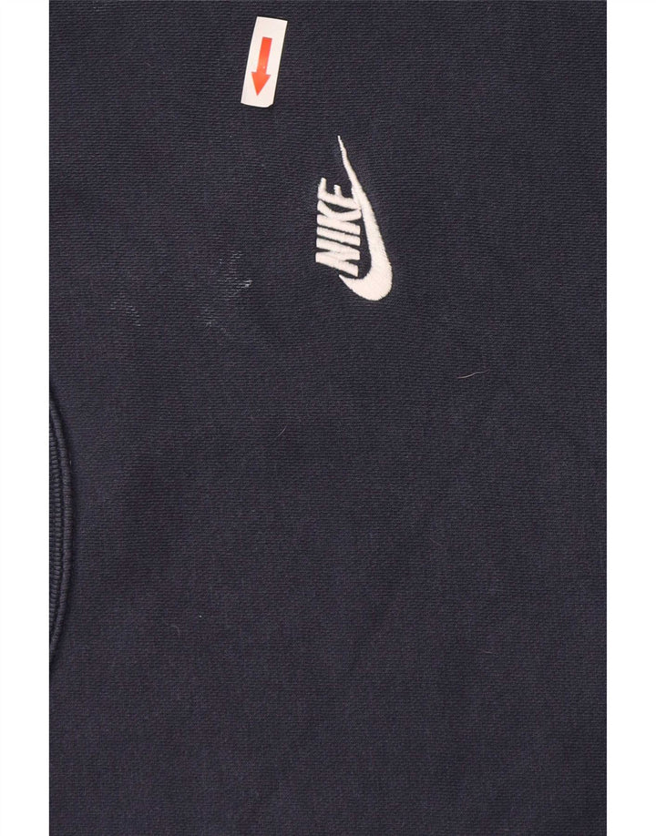 Nike Herren-Sweatshirt-Pullover, groß, marineblau, Baumwolle