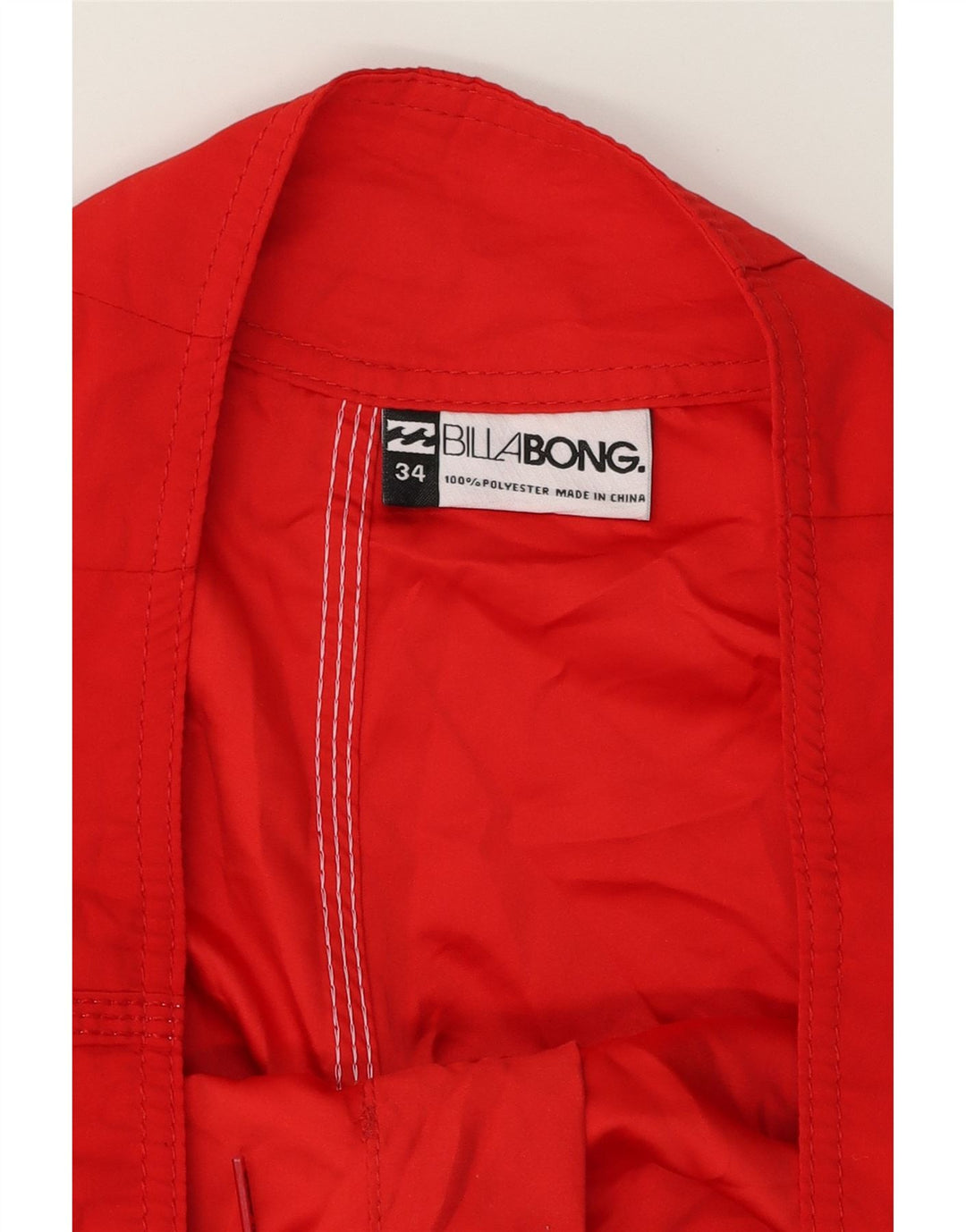 BILLABONG Mens Swimming Shorts Large  Red Polyester Vintage Billabong and Second-Hand Billabong from Messina Hembry 