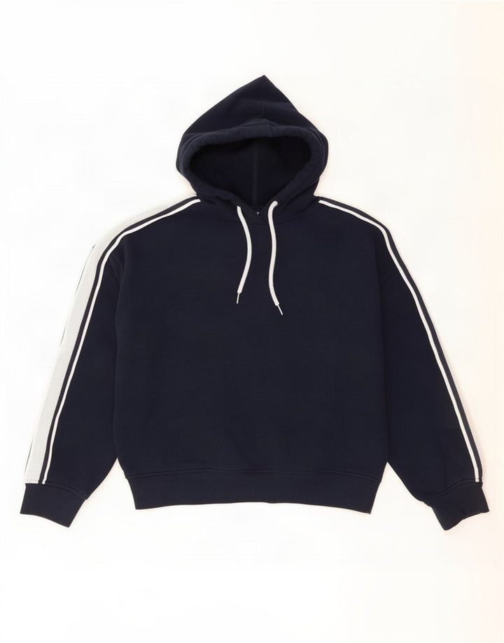 Maglione con cappuccio oversize da donna Marks & Spencer UK 14 medio blu navy