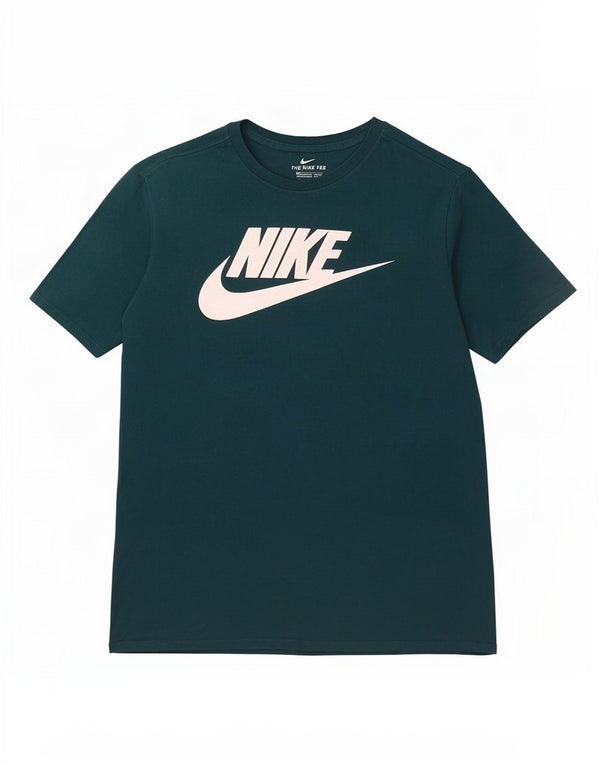 Nike Mens Athletic Cut Graphic T-Shirt Top Large Green
