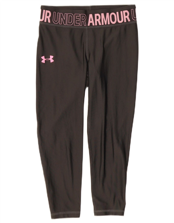 UNDER ARMOUR Legging graphique pour femme UK 8 Small Gris