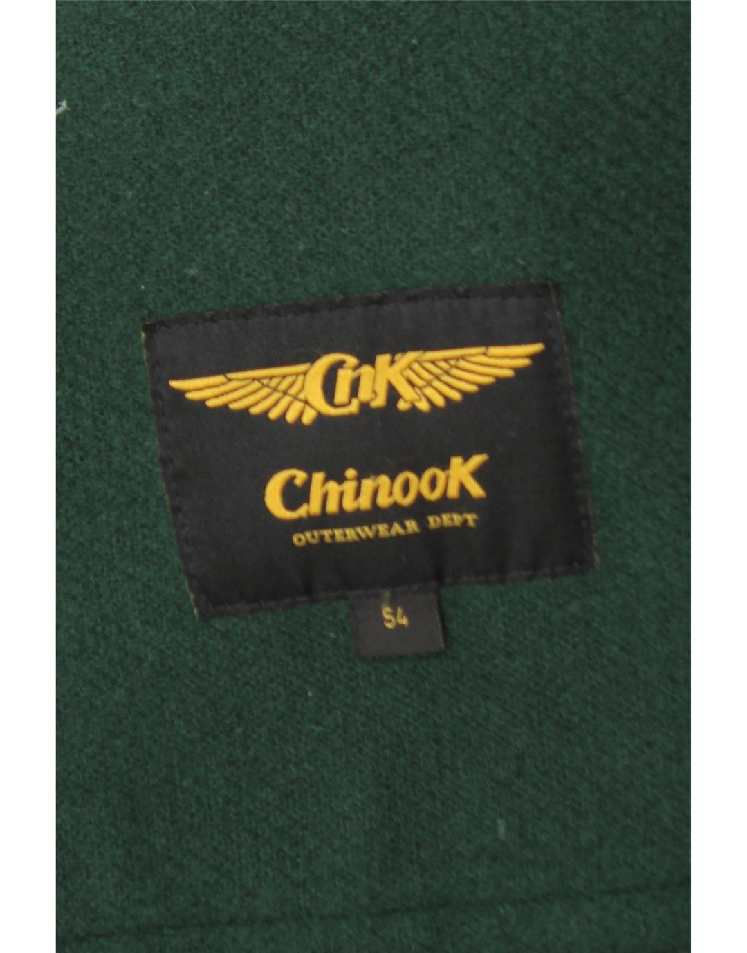 Chinook Herre Hooded Duffle Coat IT 54 2XL Grøn