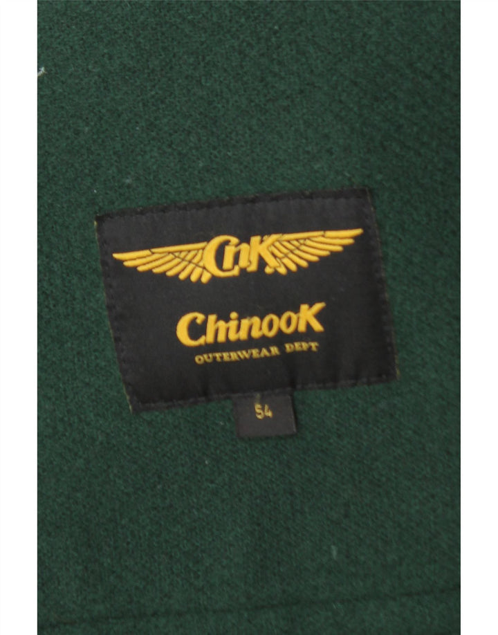 Chinook Herre Hooded Duffle Coat IT 54 2XL Grøn
