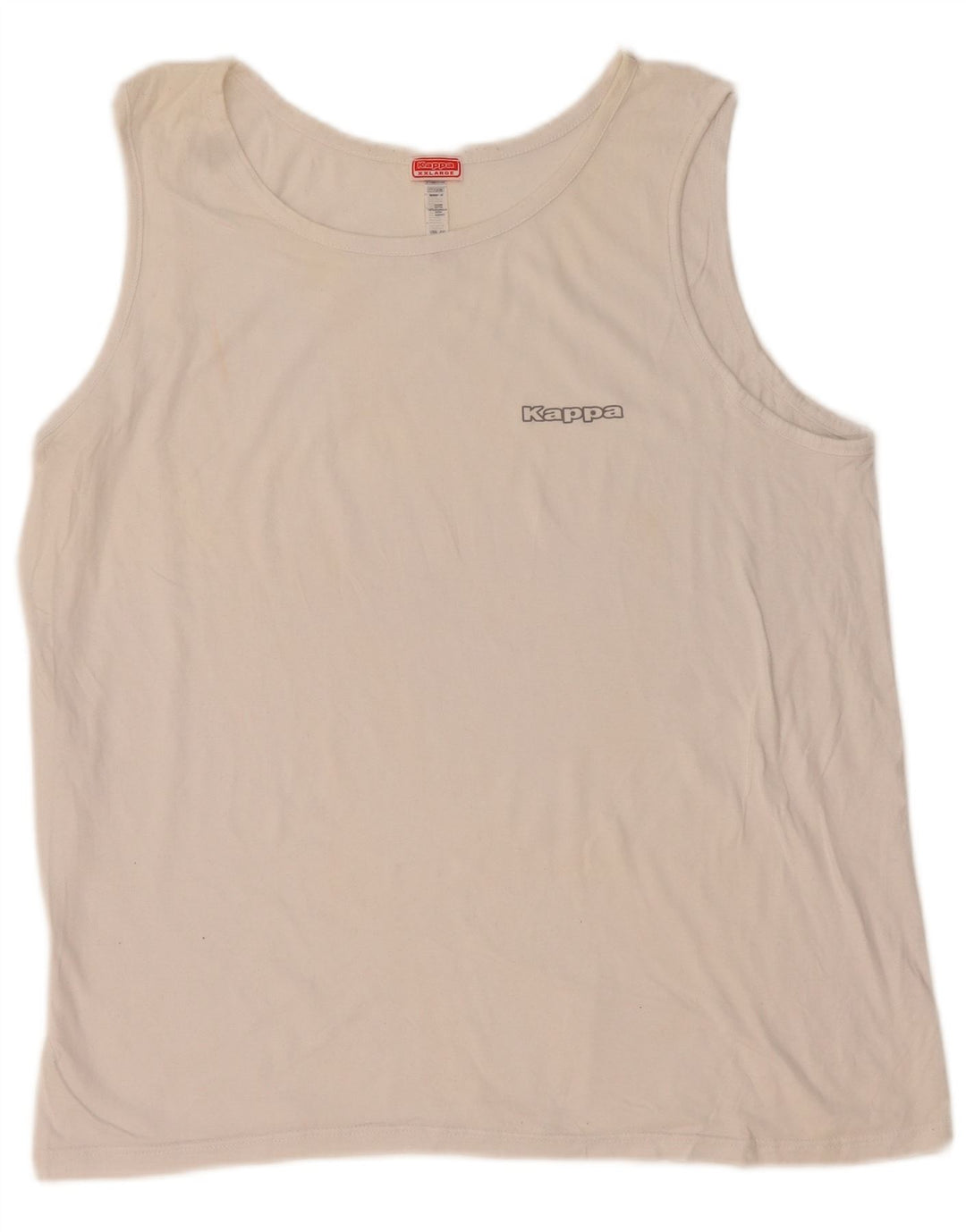 Canotta Uomo Kappa 2XL Cotone Bianco