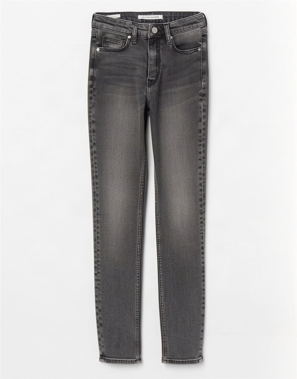 Calvin Klein Womens Skinny Jeans W26 L27 Grey Cotton