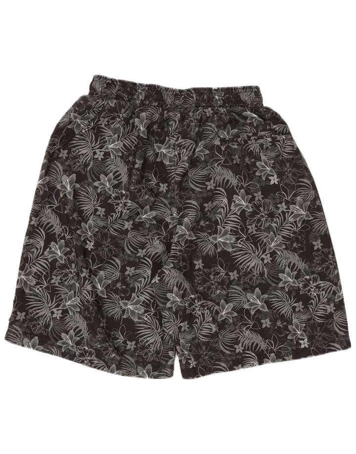 Hot Tuna Badeshorts til mænd Medium Black Floral Polyester