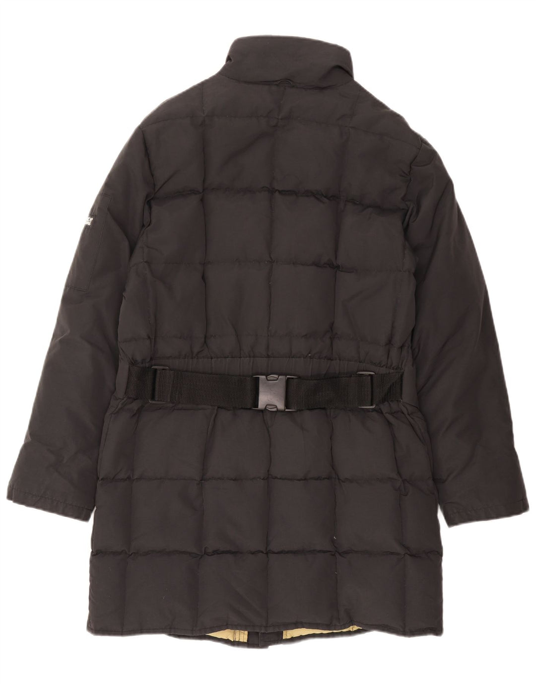 Woolrich Herre Polstret Frakke UK 38 Medium Sort Nylon