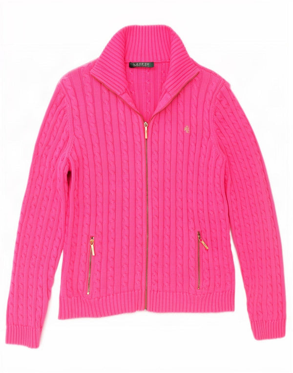 Pulover cardigan pentru femei Ralph Lauren UK 8 Small Pink