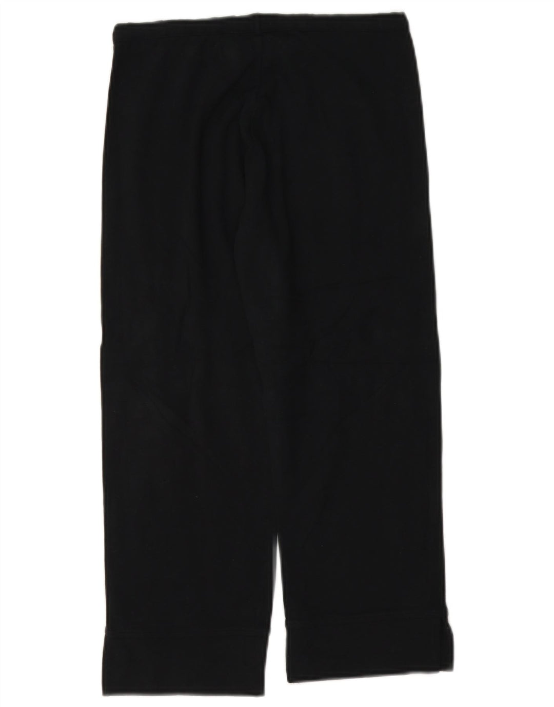 Reebok Dame Capri Træningsdragt Bukser UK 12 Medium Sort
