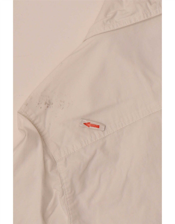 Trussardi Boys Graphic Shirt 8-9 Years White Cotton