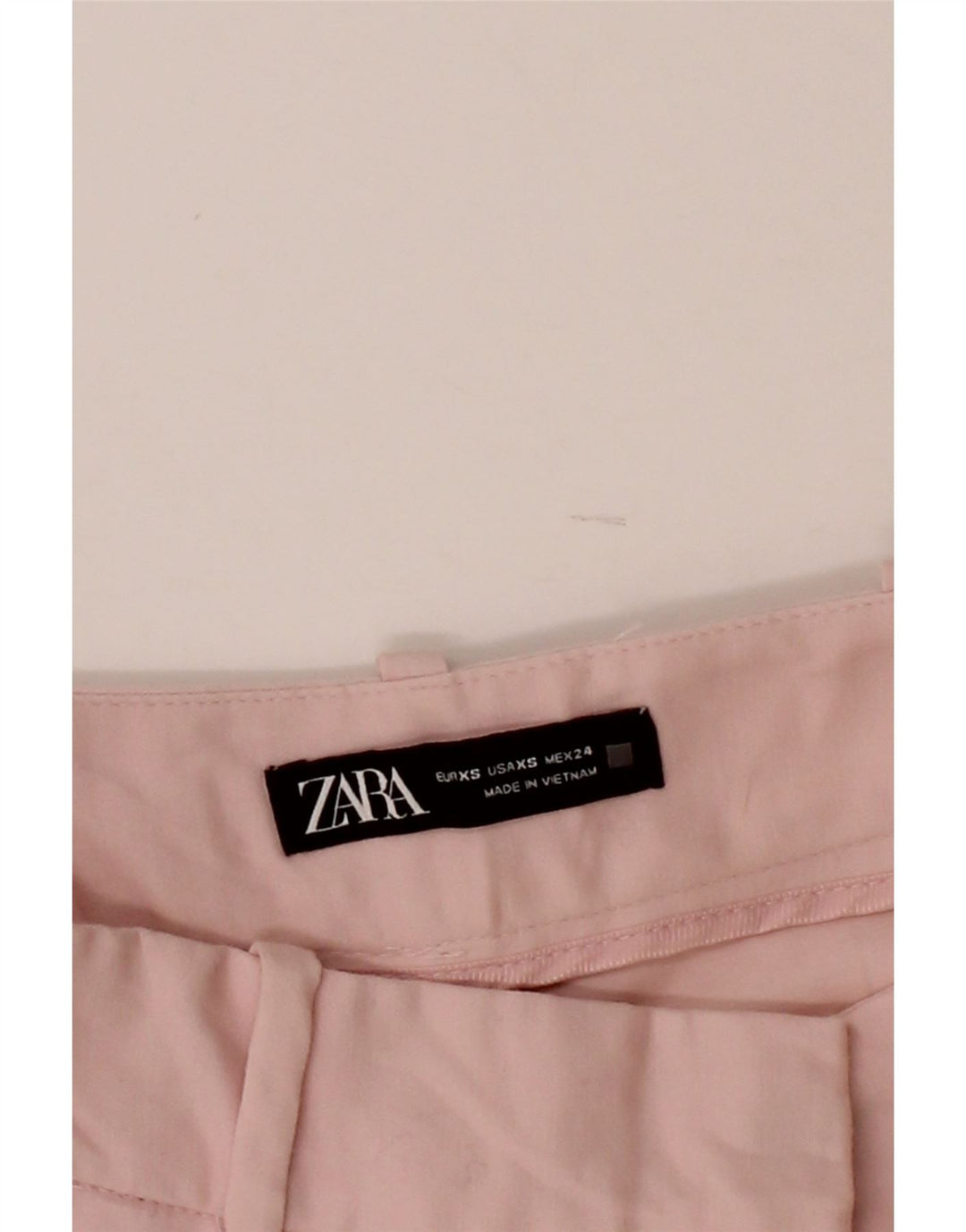 ZARA Womens Chino Shorts XS W24  Pink Vintage Zara and Second-Hand Zara from Messina Hembry 