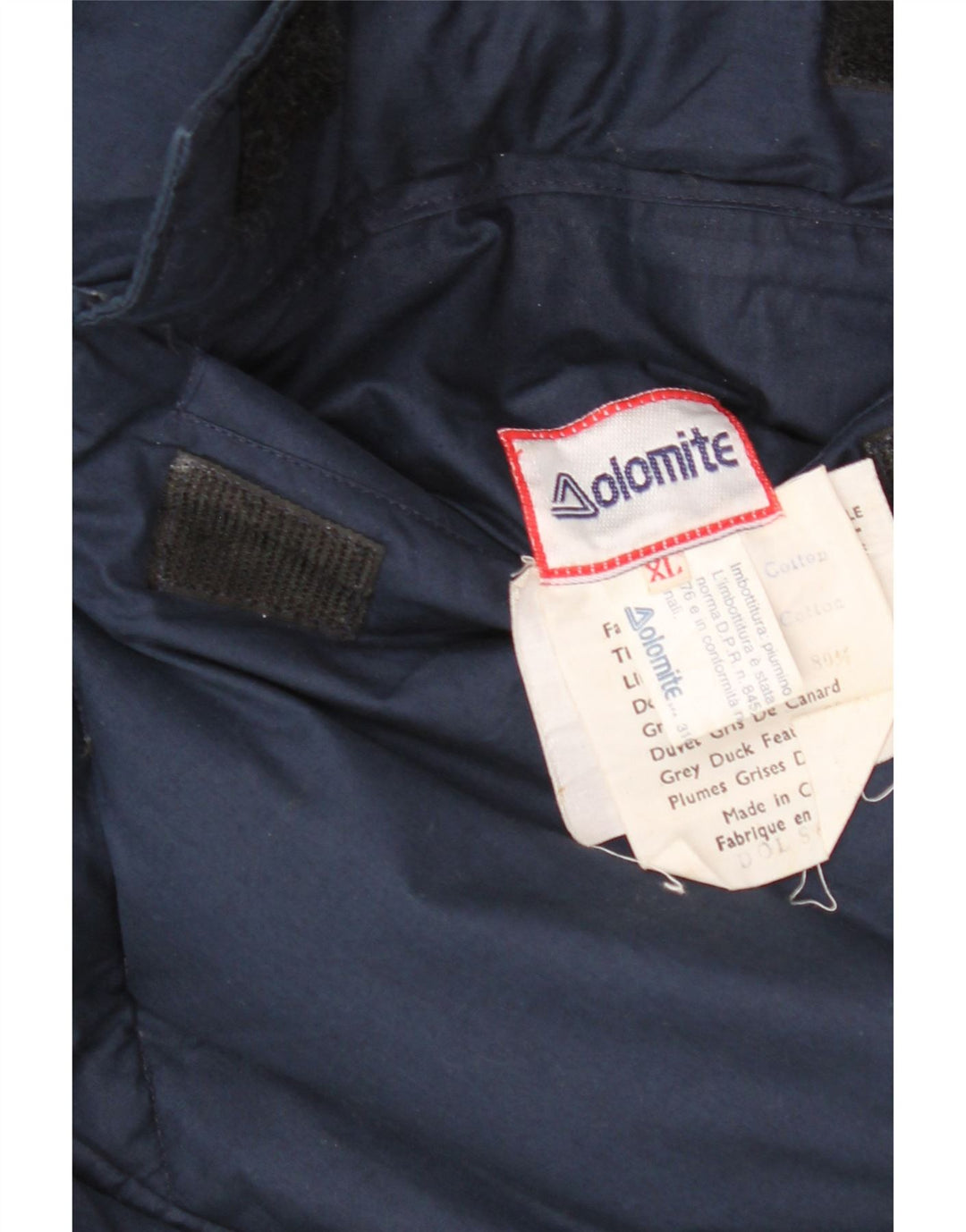 DOLOMITE Herre Vendbar polstret jakke UK 42 XL Gul Bomuld