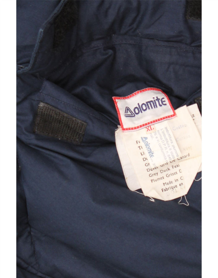 DOLOMITE Herre Vendbar polstret jakke UK 42 XL Gul Bomuld