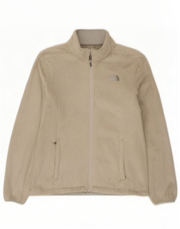 Jaqueta de lã feminina The North Face UK 14 poliéster bege médio