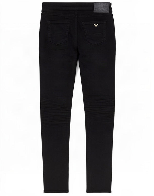 Armani Γυναικείο Skinny Jeans W26 L31 Μαύρο Πολυεστέρας