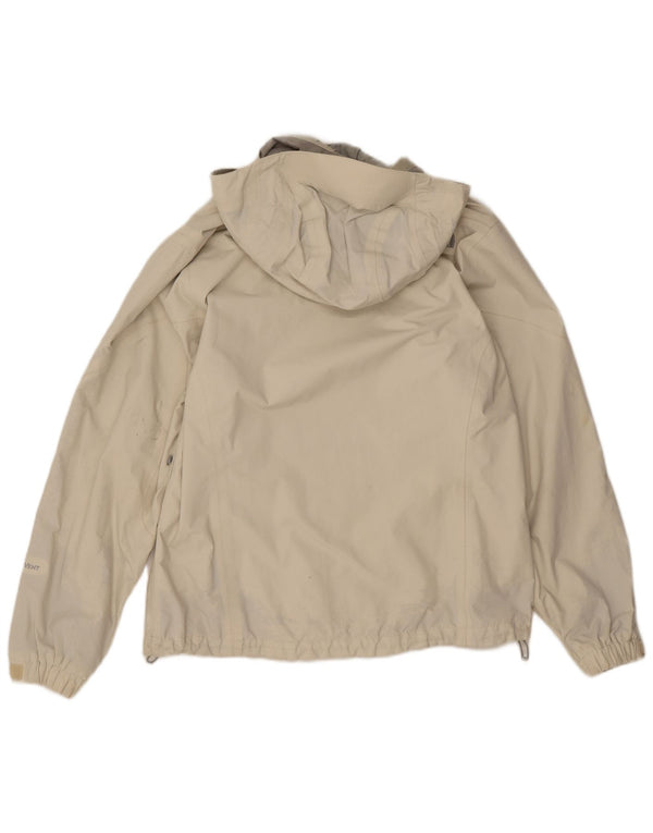 The North Face Regnjakke med hætte til kvinder UK 14 Medium Green Nylon