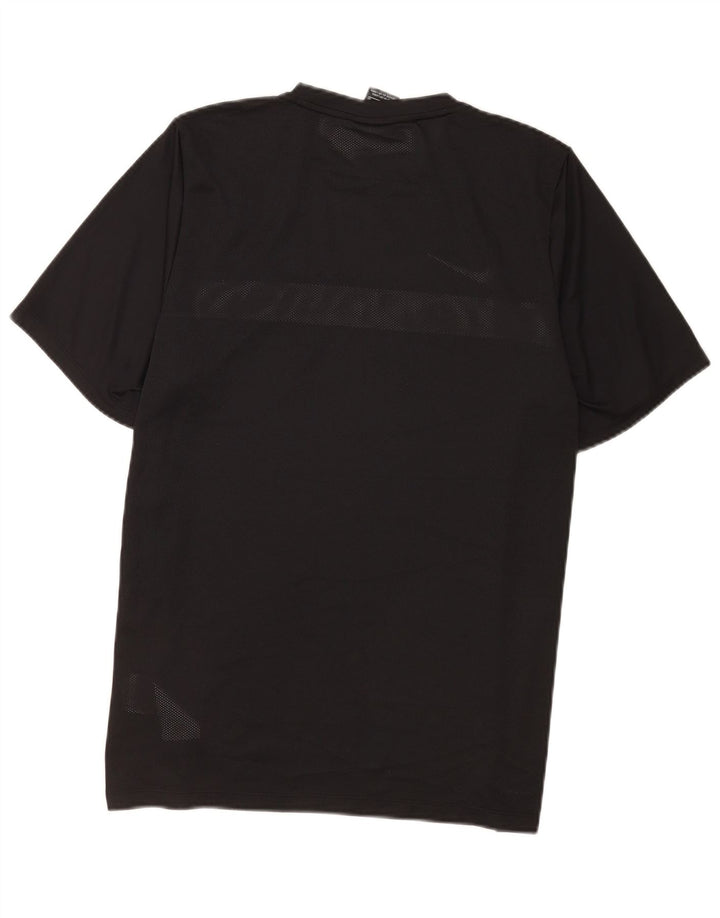 Nike Mens Dri Fit T-Shirt Top XL Black Colourblock Polyester