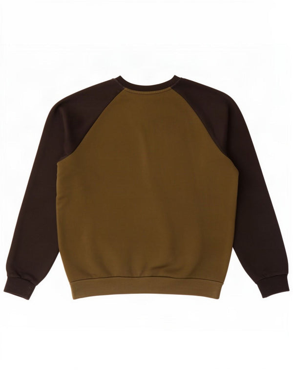 Pulover pentru bărbați Puma Graphic Pulover Medium Kaki Bumbac color bloc