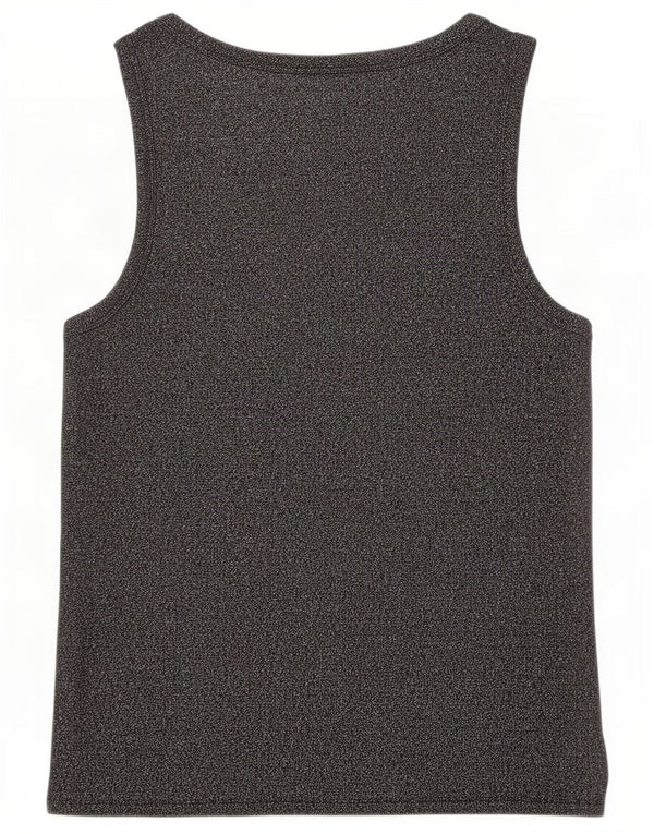Canotta da donna Marks & Spencer UK 20 2XL Cotone screziato nero