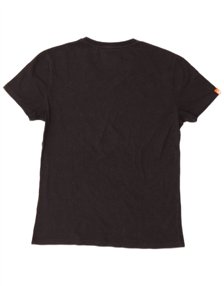 Superdry T-Shirt Homme Haut Large Noir Coton