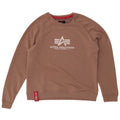 Damska bluza z grafiką ALPHA INDUSTRIES UK 14, średni brąz