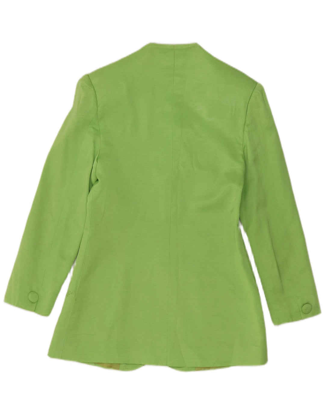 Blazer Vintage pentru femei cu 3 nasturi, UK 8, verde mic