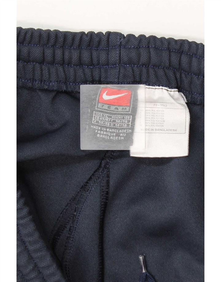 Nike Mens Tracksuit Trousers UK 45/47 XL  Navy Blue Polyester