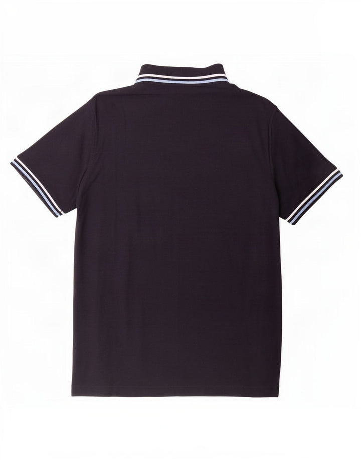 Lotto Mens Polo Shirt Small Navy Blue Cotton