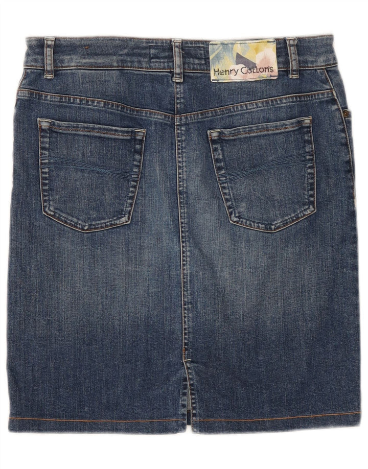 Henry Cottons Dame Denim Nederdel W28 Medium Blue Bomuld